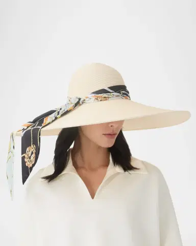 Eugenia Kim Sunny Satin Scarf Sun Hat | Thumbnail 5 Eugenia Kim Sunny Satin Scarf Sun Hat | Thumbnail 5