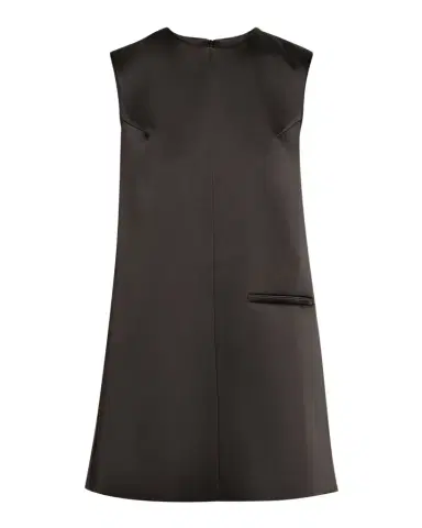 RÓHE Sculptural Satin Mini Cape Dress | Thumbnail 1 RÓHE Sculptural Satin Mini Cape Dress | Thumbnail 1