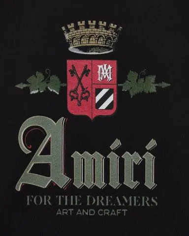Amiri Kid's Chateau Crown Printed T-Shirt, Size 4- | Thumbnail 3 Amiri Kid's Chateau Crown Printed T-Shirt, Size 4- | Thumbnail 3