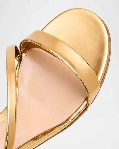Gianvito Rossi 45mm Betsy Metallic Leather Sandals | Thumbnail 5 Gianvito Rossi 45mm Betsy Metallic Leather Sandals | Thumbnail 5