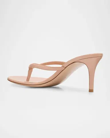 Gianvito Rossi 70mm Nappa Leather Thong Sandals | Thumbnail 4 Gianvito Rossi 70mm Nappa Leather Thong Sandals | Thumbnail 4