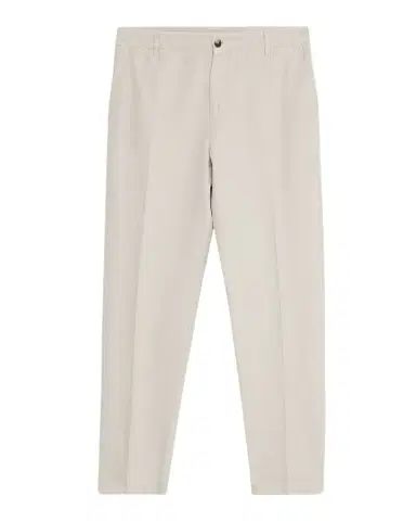 Isaia Men 's Cotton and Linen Straight-Leg Pants | Thumbnail 1 Isaia Men 's Cotton and Linen Straight-Leg Pants | Thumbnail 1