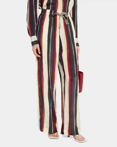 CHRISTOPHER JOHN ROGERS Morris Stripe Relaxed Wide-Leg Pants | Thumbnail 4 CHRISTOPHER JOHN ROGERS Morris Stripe Relaxed Wide-Leg Pants | Thumbnail 4
