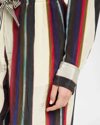 CHRISTOPHER JOHN ROGERS Morris Stripe Relaxed Wide-Leg Pants | Thumbnail 5 CHRISTOPHER JOHN ROGERS Morris Stripe Relaxed Wide-Leg Pants | Thumbnail 5