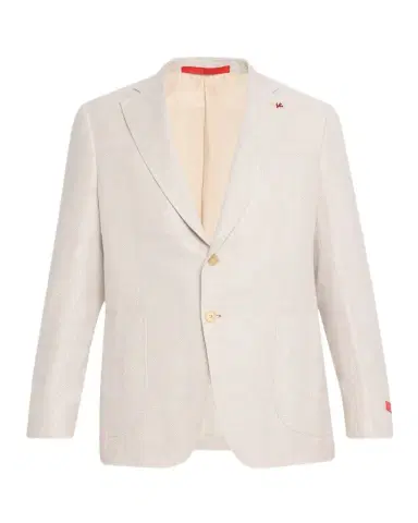 Isaia Men's Linen-Wool Textured Sport Coat | Thumbnail 1 Isaia Men's Linen-Wool Textured Sport Coat | Thumbnail 1