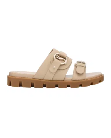 Christian Louboutin Her in Roma Suede Lug-Sole Slide Sandals | Thumbnail 1 Christian Louboutin Her in Roma Suede Lug-Sole Slide Sandals | Thumbnail 1