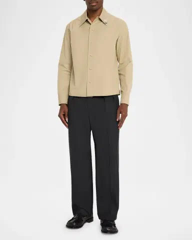 JW Anderson Men 's Leather Moccasin-Toe Penny Loafers | Thumbnail 3 JW Anderson Men 's Leather Moccasin-Toe Penny Loafers | Thumbnail 3