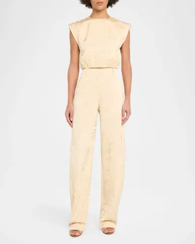 Ulla Johnson Gisella Satin Crop Top | Thumbnail 2 Ulla Johnson Gisella Satin Crop Top | Thumbnail 2