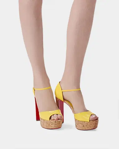 Christian Louboutin 130mm Sandaloo Patent Leather Platform Sandals | Thumbnail 2 Christian Louboutin 130mm Sandaloo Patent Leather Platform Sandals | Thumbnail 2