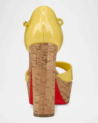 Christian Louboutin 130mm Sandaloo Patent Leather Platform Sandals | Thumbnail 3 Christian Louboutin 130mm Sandaloo Patent Leather Platform Sandals | Thumbnail 3