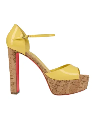 Christian Louboutin 130mm Sandaloo Patent Leather Platform Sandals | Thumbnail 1 Christian Louboutin 130mm Sandaloo Patent Leather Platform Sandals | Thumbnail 1