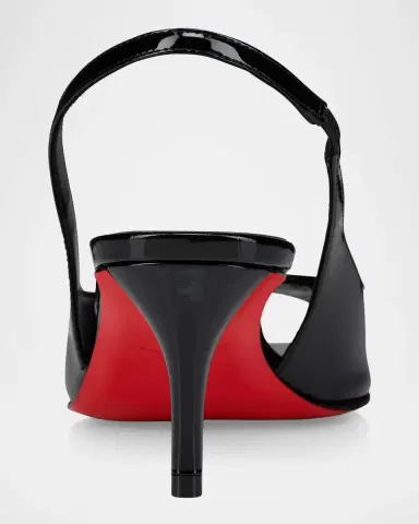 Christian Louboutin 60mm Sofia Z Patent Leather Slingback Pumps | Thumbnail 2 Christian Louboutin 60mm Sofia Z Patent Leather Slingback Pumps | Thumbnail 2