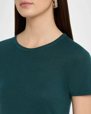 Majestic Filatures Machine Washable Cashmere Crewneck T-Shirt | Thumbnail 5 Majestic Filatures Machine Washable Cashmere Crewneck T-Shirt | Thumbnail 5