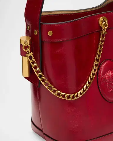 Versace Medusa Leather Bucket Bag | Thumbnail 5 Versace Medusa Leather Bucket Bag | Thumbnail 5