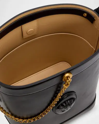 Versace Medusa Leather Bucket Bag | Thumbnail 8 Versace Medusa Leather Bucket Bag | Thumbnail 8