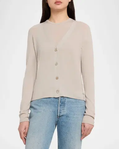 Majestic Filatures Machine Washable Knit Cardigan | Thumbnail 4 Majestic Filatures Machine Washable Knit Cardigan | Thumbnail 4
