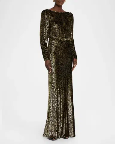 Libertine Vreeland Belted Look Back Gown | Thumbnail 4 Libertine Vreeland Belted Look Back Gown | Thumbnail 4