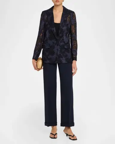 Ungaro Cornelia Lace-Inset Jacket | Thumbnail 2 Ungaro Cornelia Lace-Inset Jacket | Thumbnail 2