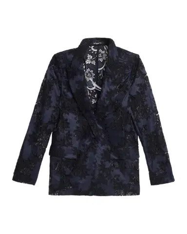 Ungaro Cornelia Lace-Inset Jacket | Thumbnail 1 Ungaro Cornelia Lace-Inset Jacket | Thumbnail 1