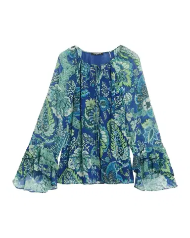 Ungaro Darby Paisley-Print Chiffon Blouse | Thumbnail 1 Ungaro Darby Paisley-Print Chiffon Blouse | Thumbnail 1