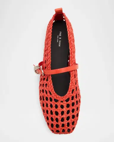 rag & bone Spire Woven Mary Jane Ballerina Flats | Thumbnail 6 rag & bone Spire Woven Mary Jane Ballerina Flats | Thumbnail 6