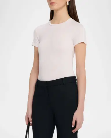 MAJESTIC FILATURES Soft Touch Short-Sleeve Crewneck T-Shirt | Thumbnail 4 MAJESTIC FILATURES Soft Touch Short-Sleeve Crewneck T-Shirt | Thumbnail 4