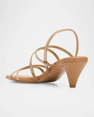 PEDRO GARCIA 45mm Aday Embellished Satin Slingback Sandals | Thumbnail 4 PEDRO GARCIA 45mm Aday Embellished Satin Slingback Sandals | Thumbnail 4