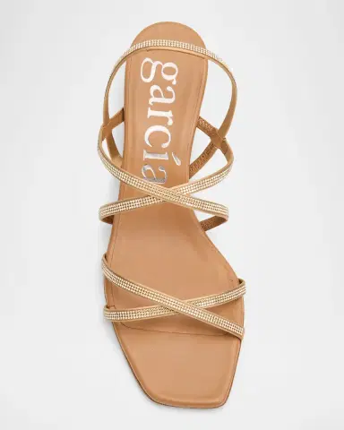 PEDRO GARCIA 45mm Aday Embellished Satin Slingback Sandals | Thumbnail 6 PEDRO GARCIA 45mm Aday Embellished Satin Slingback Sandals | Thumbnail 6