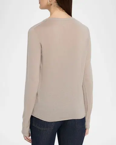 MAJESTIC FILATURES Machine Washable Cashmere Scoop-Neck Pullover | Thumbnail 3 MAJESTIC FILATURES Machine Washable Cashmere Scoop-Neck Pullover | Thumbnail 3