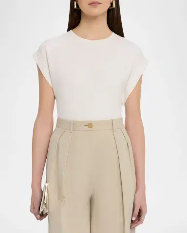MAJESTIC FILATURES French Terry Cuffed-Sleeve Top | Thumbnail 4 MAJESTIC FILATURES French Terry Cuffed-Sleeve Top | Thumbnail 4