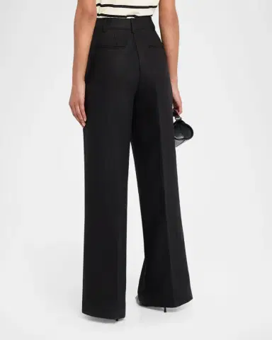 Libertine Heavy Linen Straight-Leg Sailor Pants | Thumbnail 3 Libertine Heavy Linen Straight-Leg Sailor Pants | Thumbnail 3