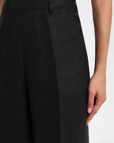 Libertine Heavy Linen Straight-Leg Sailor Pants | Thumbnail 5 Libertine Heavy Linen Straight-Leg Sailor Pants | Thumbnail 5