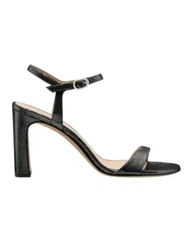 Stuart Weitzman 85mm Babette Leather Noir Ankle-Strap Sandals | Thumbnail 1 Stuart Weitzman 85mm Babette Leather Noir Ankle-Strap Sandals | Thumbnail 1