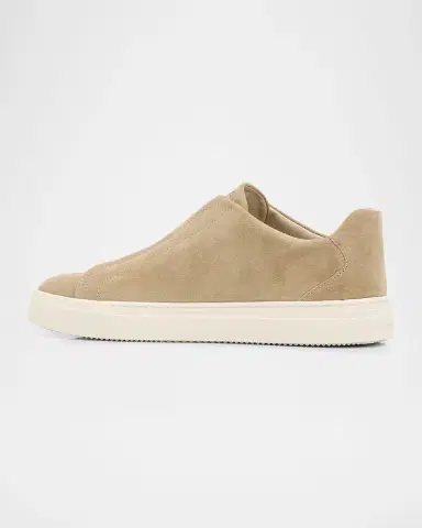 Vince Men's Lakewood Suede Low-Top Sneakers | Thumbnail 4 Vince Men's Lakewood Suede Low-Top Sneakers | Thumbnail 4