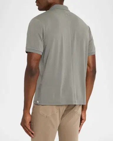 rag & bone Men's Slim Stretch Polo Shirt | Thumbnail 3 rag & bone Men's Slim Stretch Polo Shirt | Thumbnail 3