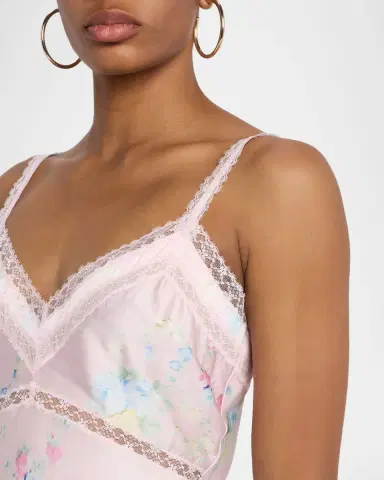 LoveShackFancy Lirena Lace-Trim Sleeveless Satin Top | Thumbnail 5 LoveShackFancy Lirena Lace-Trim Sleeveless Satin Top | Thumbnail 5