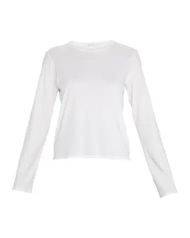 The Row Sherman Cotton Jersey Long-Sleeve T-Shirt | Thumbnail 1 The Row Sherman Cotton Jersey Long-Sleeve T-Shirt | Thumbnail 1