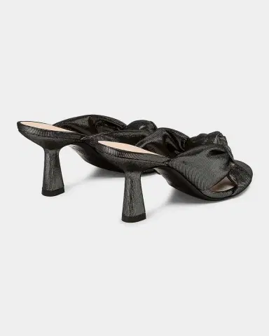 Stuart Weitzman 5mm Soplaya Leather Noir Mule Sandals | Thumbnail 2 Stuart Weitzman 5mm Soplaya Leather Noir Mule Sandals | Thumbnail 2