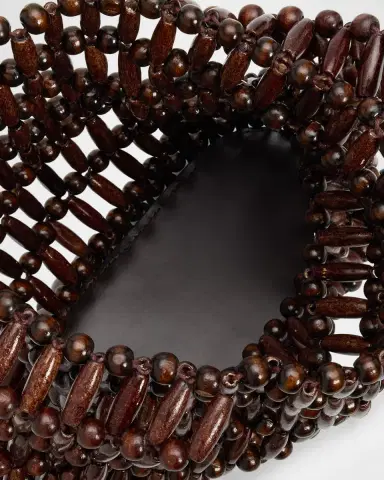STAUD Coronado Wooden Bead Tote Bag | Thumbnail 4 STAUD Coronado Wooden Bead Tote Bag | Thumbnail 4