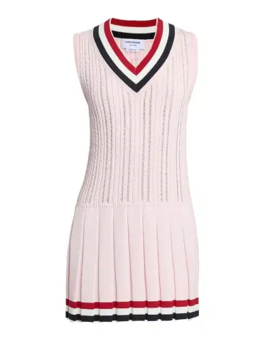 Thom Browne BABY LADDER CABLE DRESS | Thumbnail 1 Thom Browne BABY LADDER CABLE DRESS | Thumbnail 1