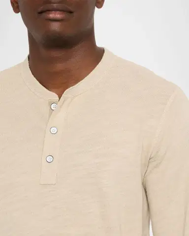 rag & bone Men 's Classic Flame Henley Long-Sleeve T-Shirt | Thumbnail 5 rag & bone Men 's Classic Flame Henley Long-Sleeve T-Shirt | Thumbnail 5