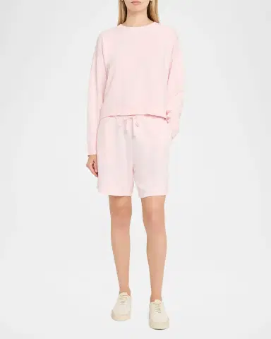 Eileen Fisher Organic Cotton Denim Walking Shorts | Thumbnail 2 Eileen Fisher Organic Cotton Denim Walking Shorts | Thumbnail 2