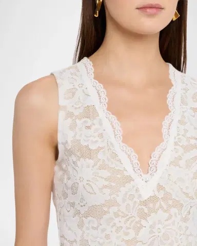 Generation Love Leila Lace V-Neck Tank Top | Thumbnail 5 Generation Love Leila Lace V-Neck Tank Top | Thumbnail 5