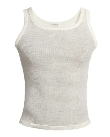 Versace Men's Ribbed Wool Tank Top | Thumbnail 1 Versace Men's Ribbed Wool Tank Top | Thumbnail 1
