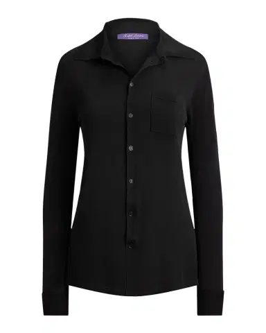 Ralph Lauren Collection Sheer Sweater Shirt | Thumbnail 1 Ralph Lauren Collection Sheer Sweater Shirt | Thumbnail 1