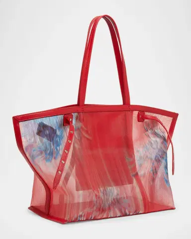 Proenza Schouler Days Printed Mesh Carryall Tote Bag | Thumbnail 7 Proenza Schouler Days Printed Mesh Carryall Tote Bag | Thumbnail 7