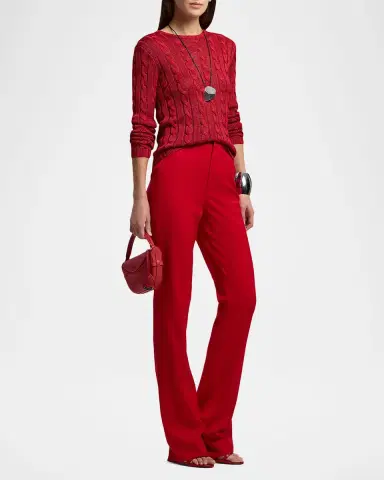 Ralph Lauren Collection Wrigley Wool-Blend Pants | Thumbnail 2 Ralph Lauren Collection Wrigley Wool-Blend Pants | Thumbnail 2