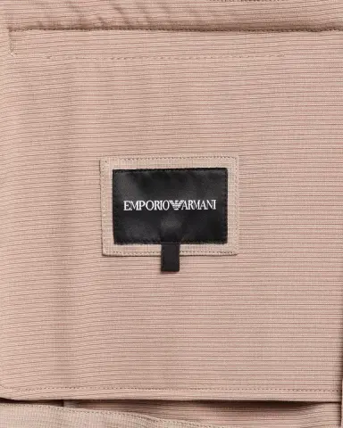 Emporio Armani Men's Micro-Textured Viscose Blend Single-Breasted Blazer | Thumbnail 6 Emporio Armani Men's Micro-Textured Viscose Blend Single-Breasted Blazer | Thumbnail 6