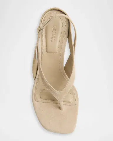 Simkhai Darya Suede Wedge Thong Sandals | Thumbnail 3 Simkhai Darya Suede Wedge Thong Sandals | Thumbnail 3
