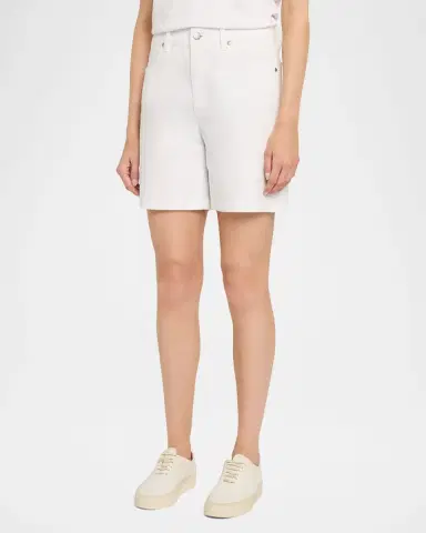 Eileen Fisher Organic Cotton Stretch Denim Shorts | Thumbnail 4 Eileen Fisher Organic Cotton Stretch Denim Shorts | Thumbnail 4
